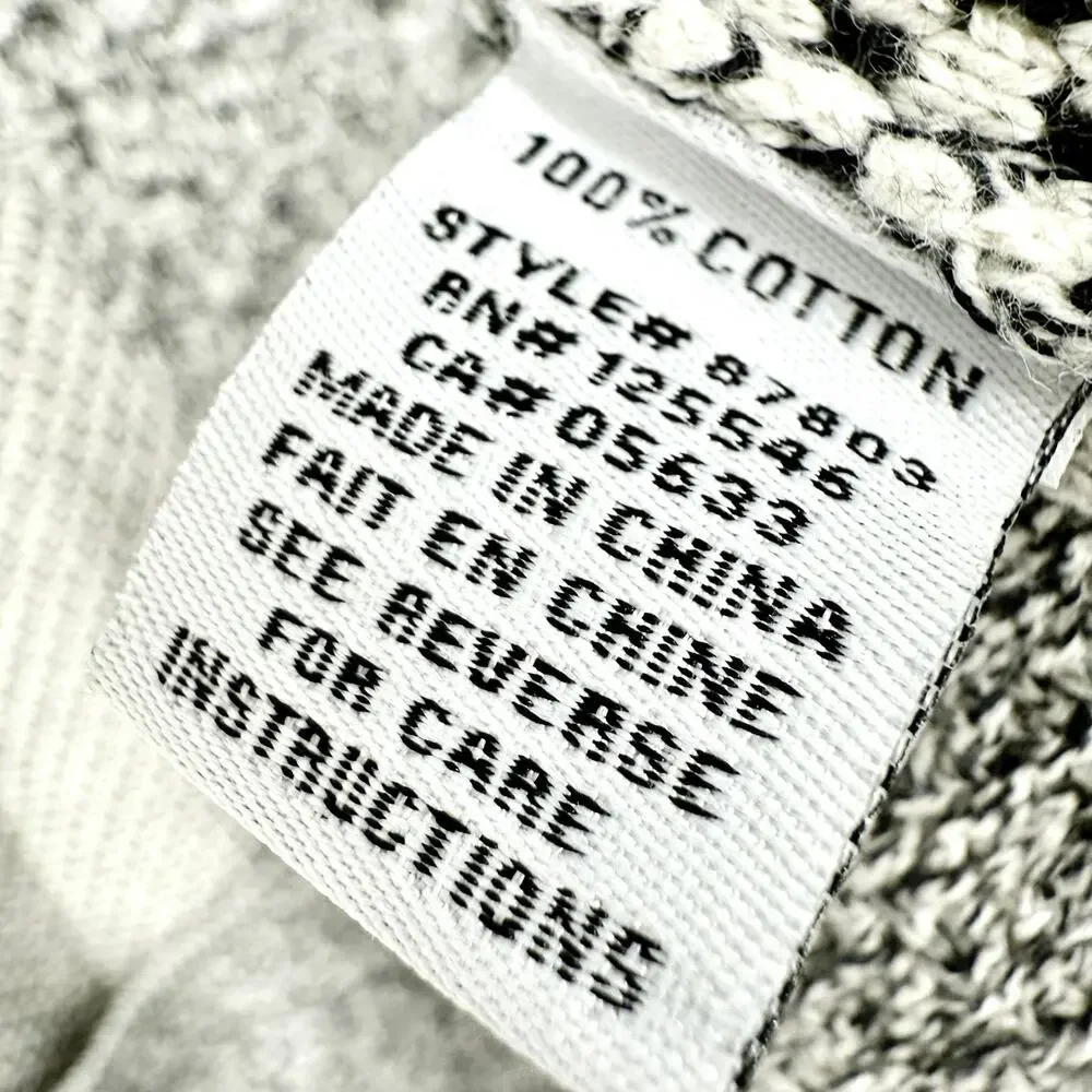 Habitat Sz Medium Black White Wearable Art to Wear Artsy Jacket Blouse Shirt Top - Picture 8 of 8